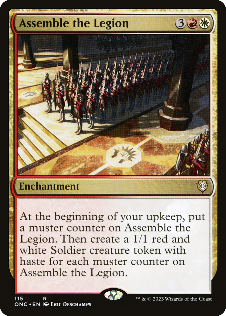 Assemble the Legion [Phyrexia: All Will Be One Commander] | Exor Games Bridgewater