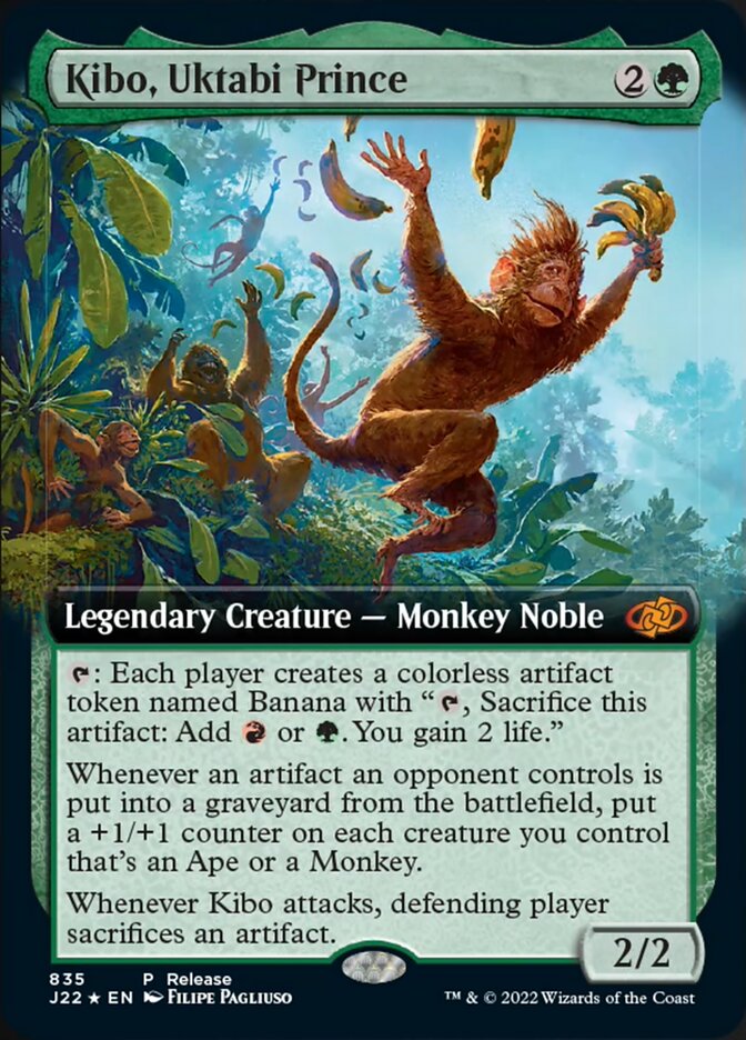 Kibo, Uktabi Prince (Extended Art) (Release) [Jumpstart 2022] | Exor Games Bridgewater