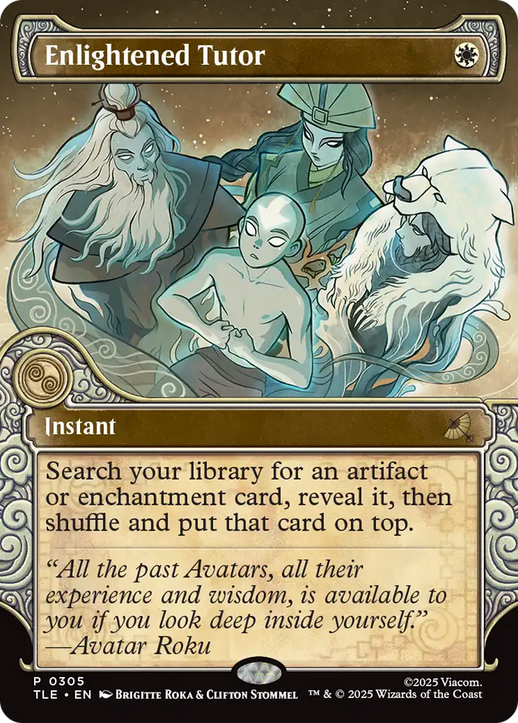 Enlightened Tutor (Showcase) [Avatar: The Last Airbender: Eternal-Legal] | Exor Games Bridgewater
