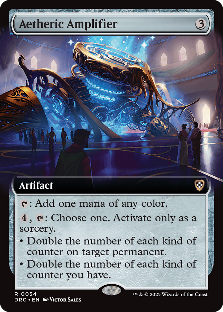 Aetheric Amplifier (Extended Art) [Aetherdrift Commander] | Exor Games Bridgewater