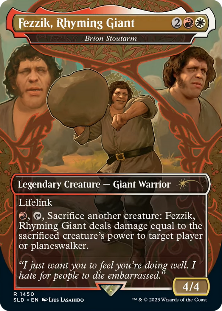 Fezzik, Rhyming Giant - Brion Stoutarm [Secret Lair Drop Series] | Exor Games Bridgewater