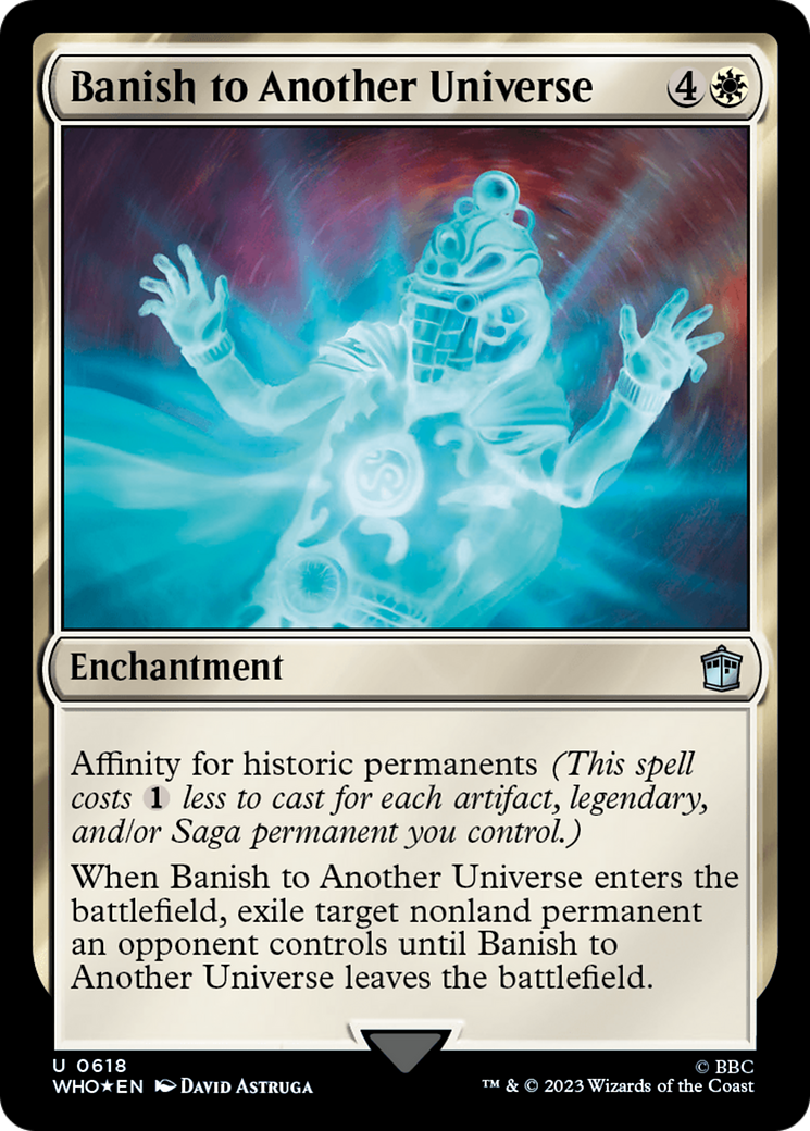 Banish to Another Universe (Surge Foil) [Doctor Who] | Exor Games Bridgewater