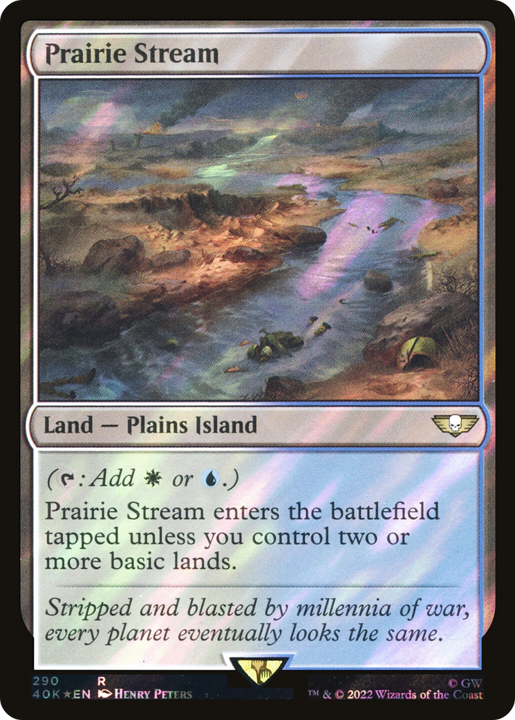 Prairie Stream (Surge Foil) [Marvel Super Heroes Commander] | Exor Games Bridgewater