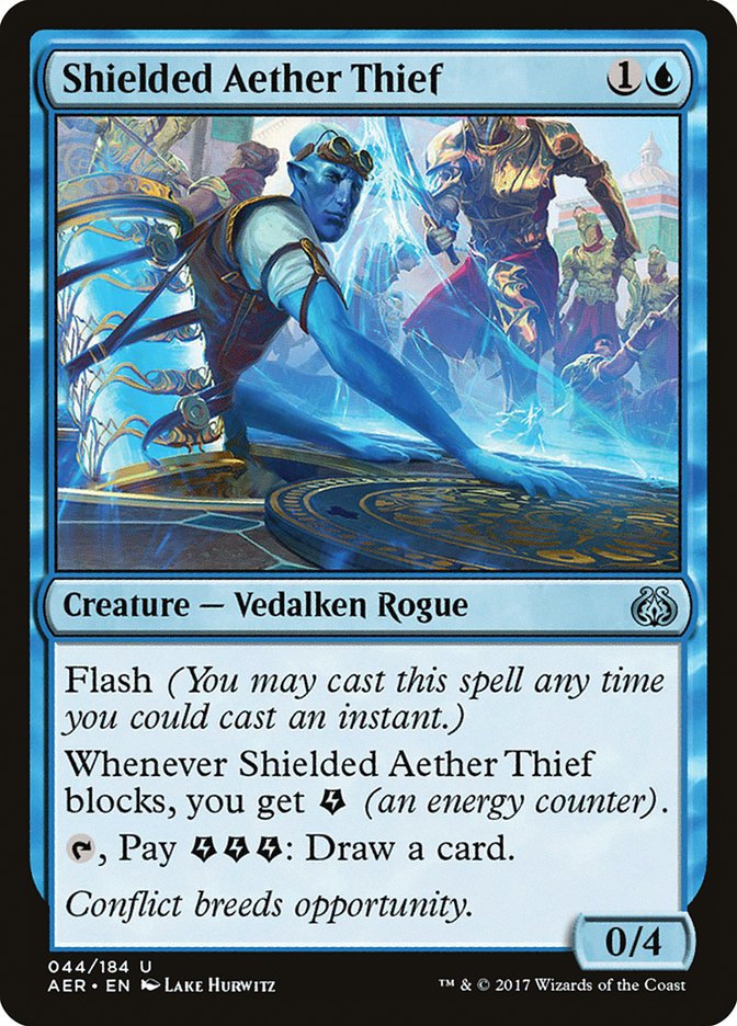Shielded Aether Thief [Aether Revolt] | Exor Games Bridgewater