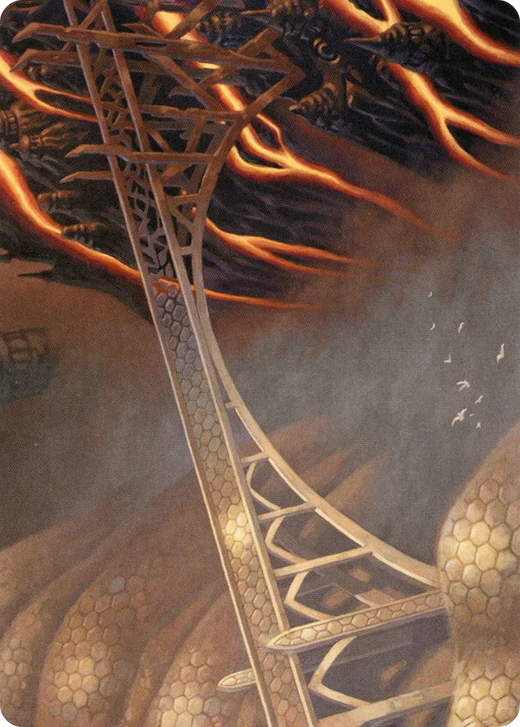 Rustvale Bridge Art Card [Modern Horizons 2 Art Series] | Exor Games Bridgewater