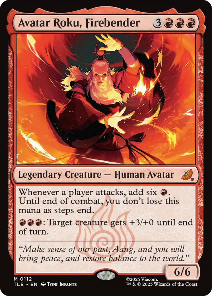 Avatar Roku, Firebender [Avatar: The Last Airbender: Eternal-Legal] | Exor Games Bridgewater