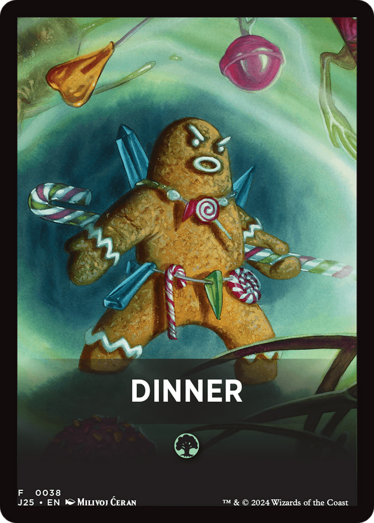 Dinner Theme Card [Foundations Jumpstart Front Cards] | Exor Games Bridgewater