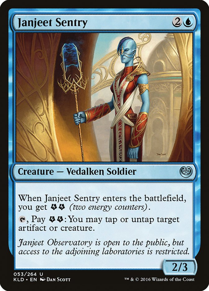 Janjeet Sentry [Kaladesh] | Exor Games Bridgewater