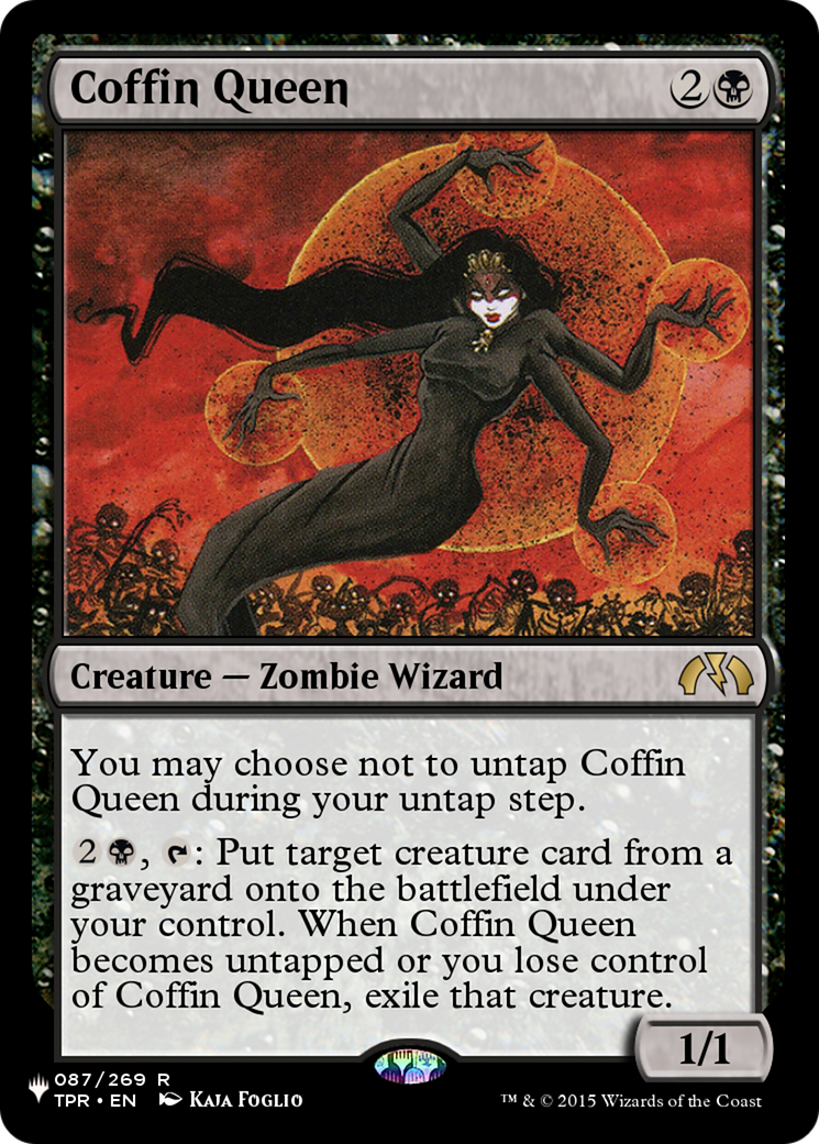 Coffin Queen [The List Reprints] | Exor Games Bridgewater