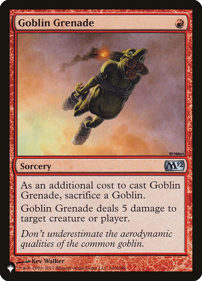 Goblin Grenade [The List] | Exor Games Bridgewater