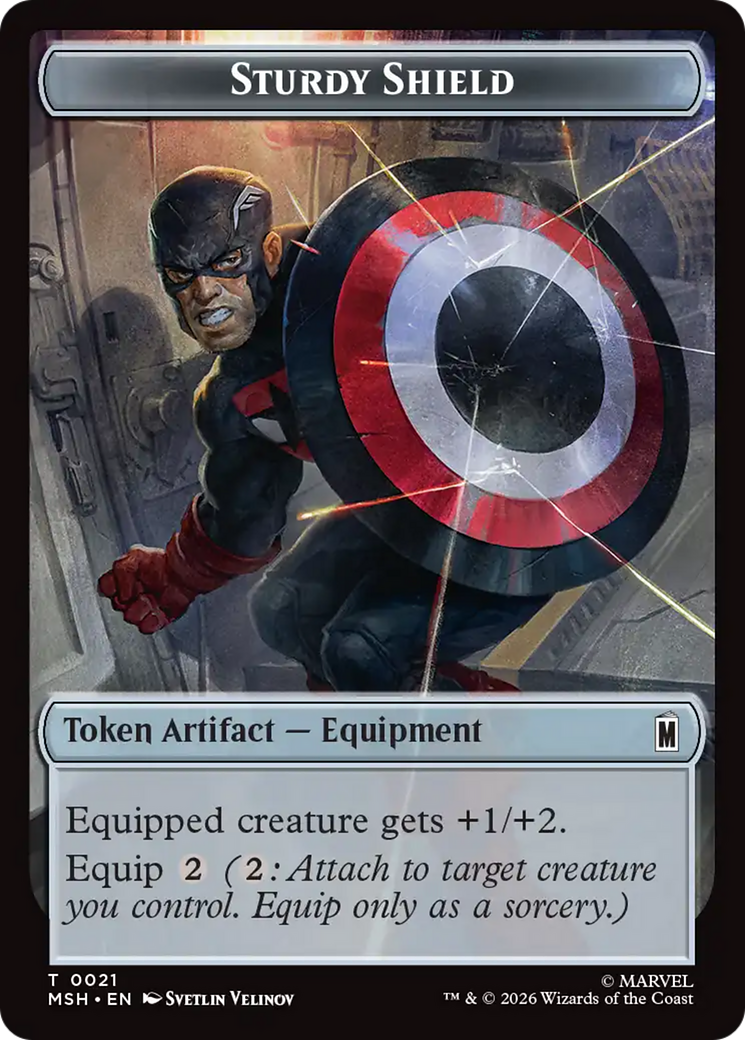 The Tiger God // Sturdy Shield Double-Sided Token [Marvel Super Heroes Tokens] | Exor Games Bridgewater