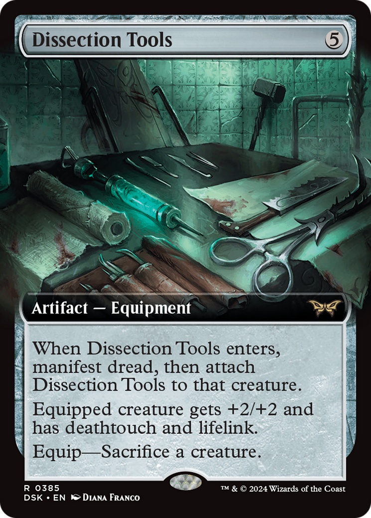 Dissection Tools (Extended Art) [Duskmourn: House of Horror] | Exor Games Bridgewater