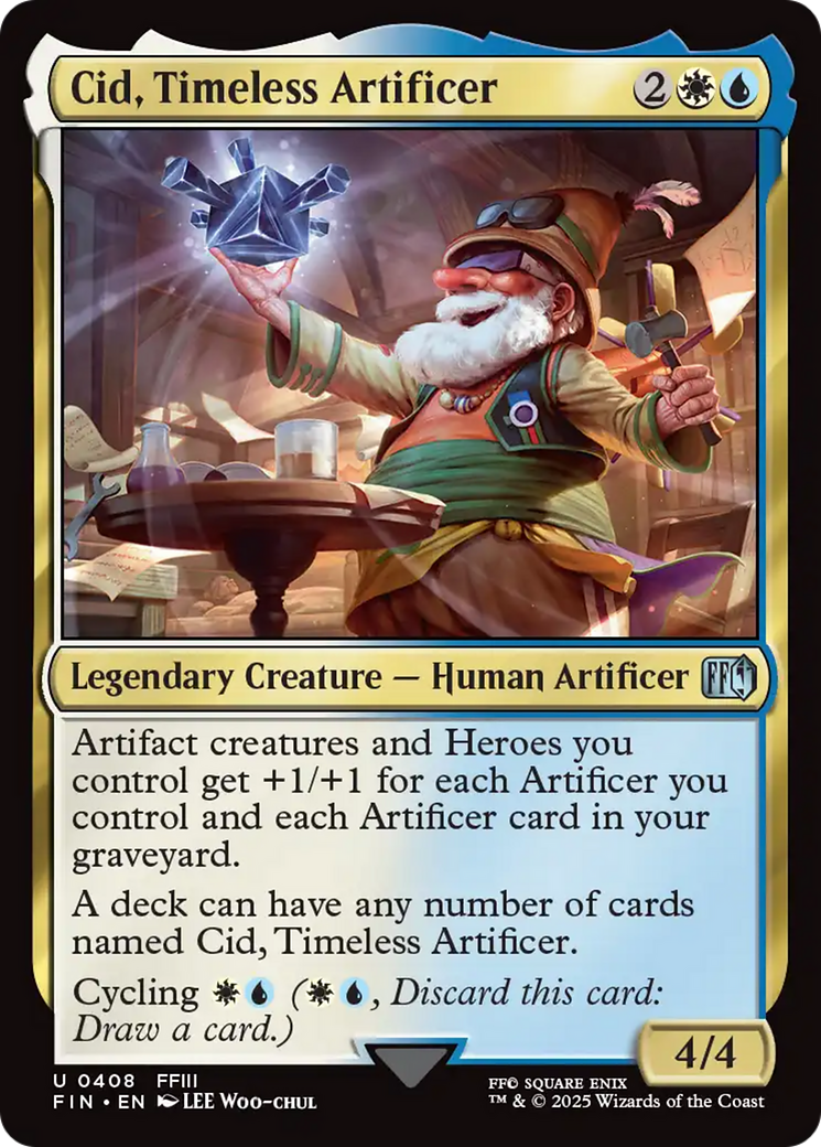 Cid, Timeless Artificer (0408) [FINAL FANTASY] | Exor Games Bridgewater
