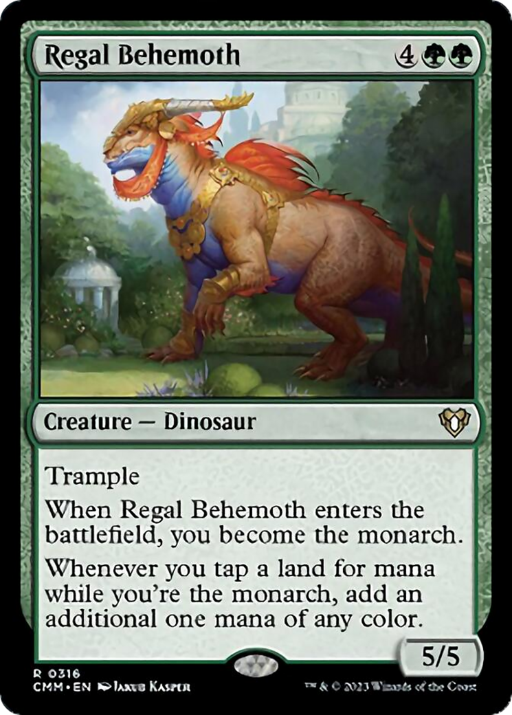 Regal Behemoth [Commander Masters] | Exor Games Bridgewater