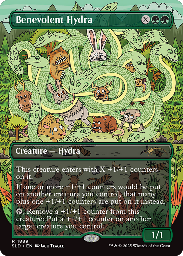 Benevolent Hydra (Rainbow Foil) [Secret Lair Drop Series] | Exor Games Bridgewater