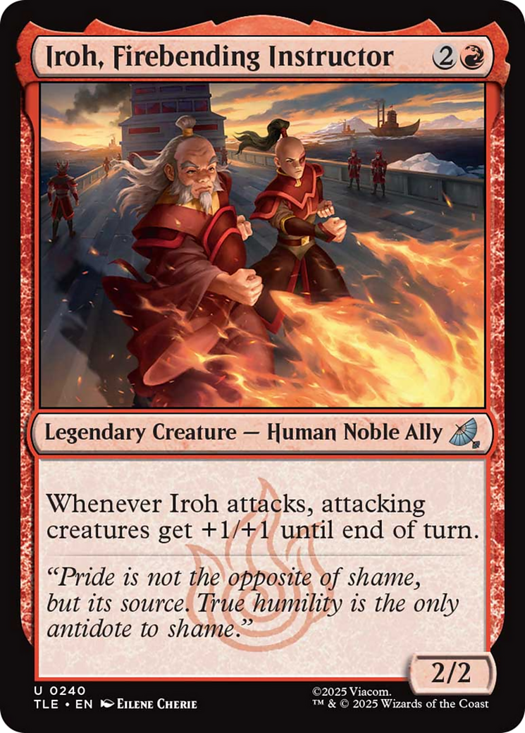 Iroh, Firebending Instructor [Avatar: The Last Airbender: Eternal-Legal] | Exor Games Bridgewater