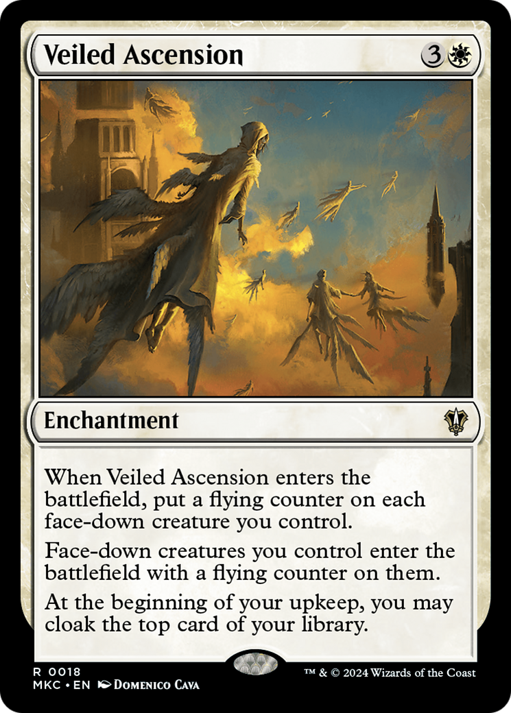 Veiled Ascension [Murders at Karlov Manor Commander] | Exor Games Bridgewater