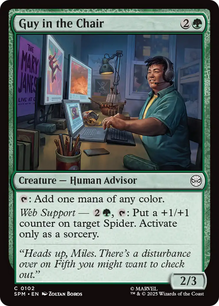 Guy in the Chair [Marvel's Spider-Man] | Exor Games Bridgewater