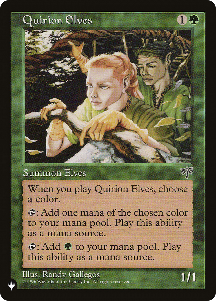 Quirion Elves [The List Reprints] | Exor Games Bridgewater