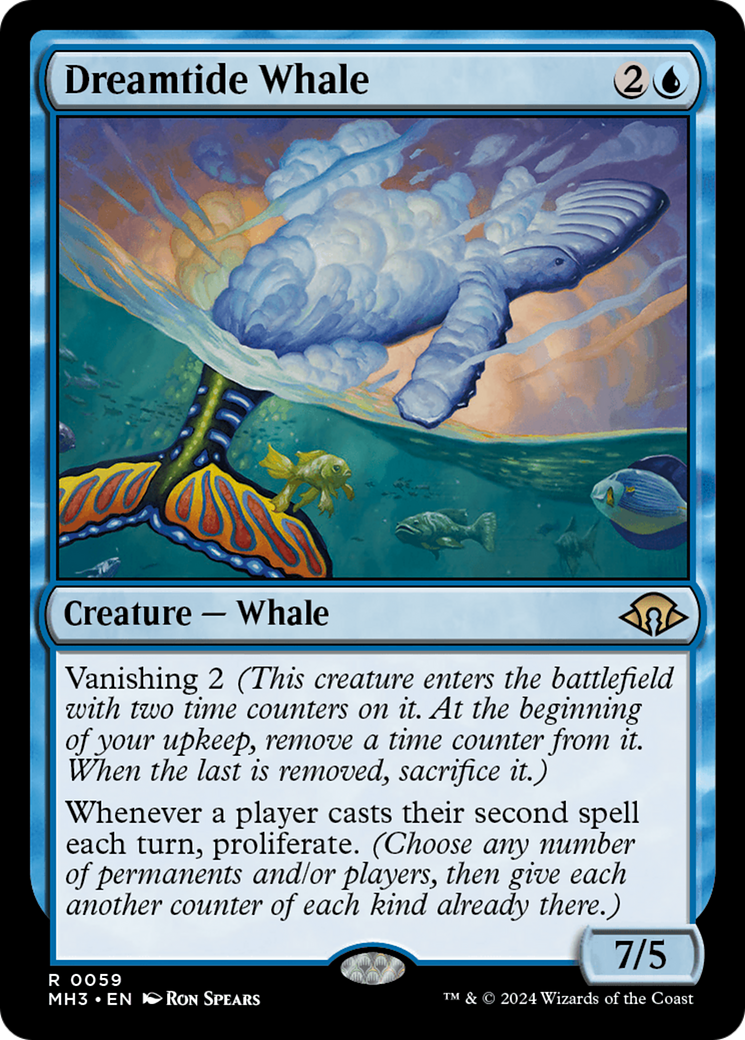 Dreamtide Whale [Modern Horizons 3] | Exor Games Bridgewater