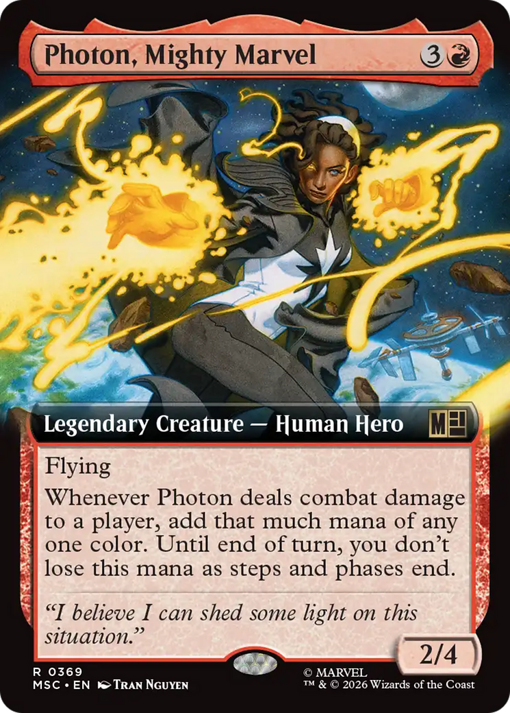 Photon, Mighty Marvel (Extended Art) [Marvel Super Heroes Commander] | Exor Games Bridgewater