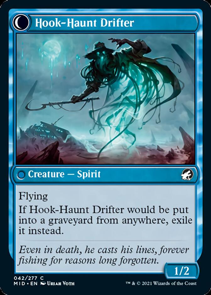Baithook Angler // Hook-Haunt Drifter [Innistrad: Midnight Hunt] | Exor Games Bridgewater