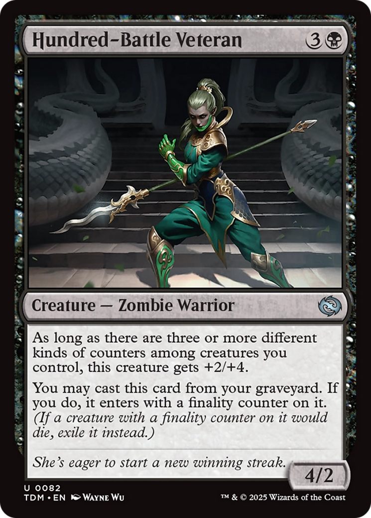 Hundred-Battle Veteran [Tarkir: Dragonstorm] | Exor Games Bridgewater