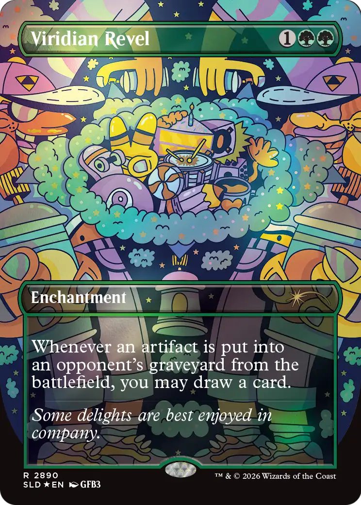 Viridian Revel [Secret Lair Drop Series] | Exor Games Bridgewater
