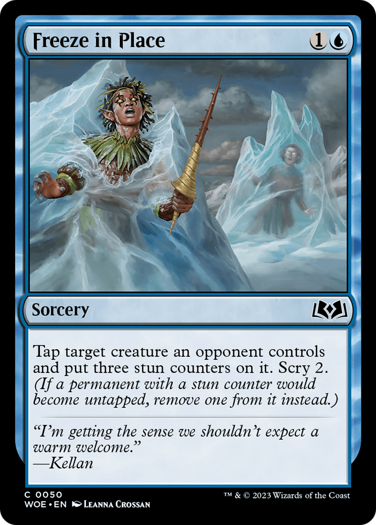 Freeze in Place [Wilds of Eldraine] | Exor Games Bridgewater