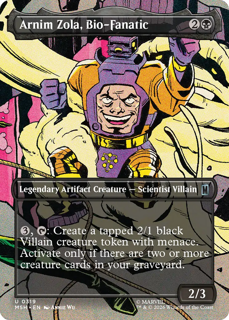 Arnim Zola, Bio-Fanatic (Borderless) [Marvel Super Heroes] | Exor Games Bridgewater