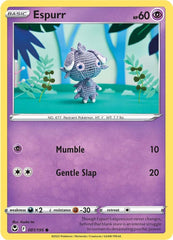 Espurr (081/195) [Sword & Shield: Silver Tempest] | Exor Games Bridgewater