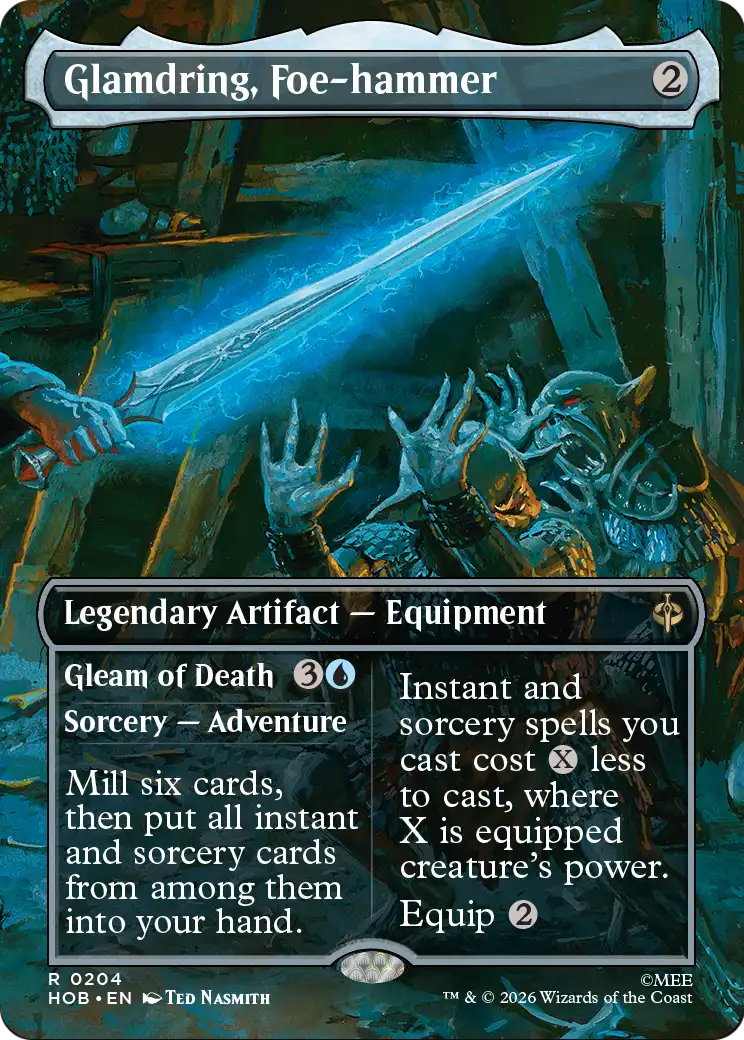 Glamdring, Foe-hammer (Borderless) [The Hobbit] | Exor Games Bridgewater