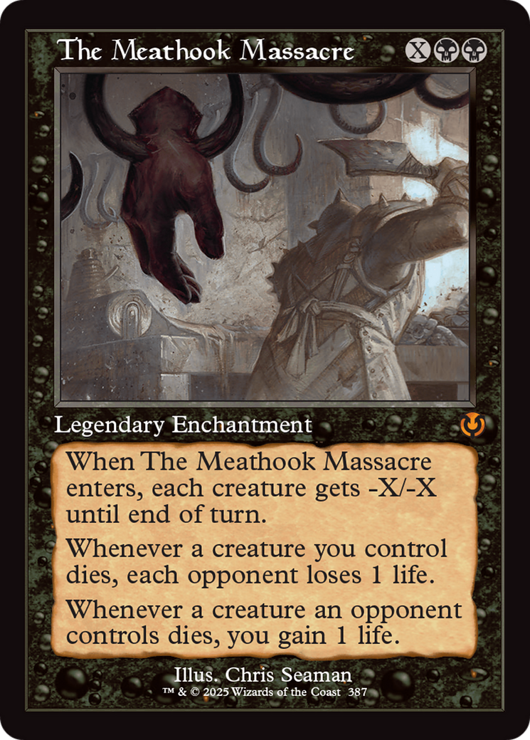 The Meathook Massacre (Retro Frame) [Innistrad Remastered] | Exor Games Bridgewater