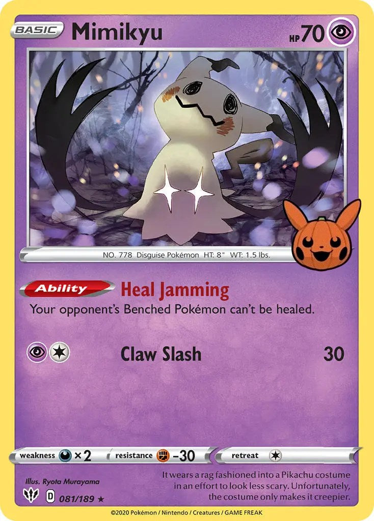 Mimikyu (081/189) [Trick or Trade] | Exor Games Bridgewater