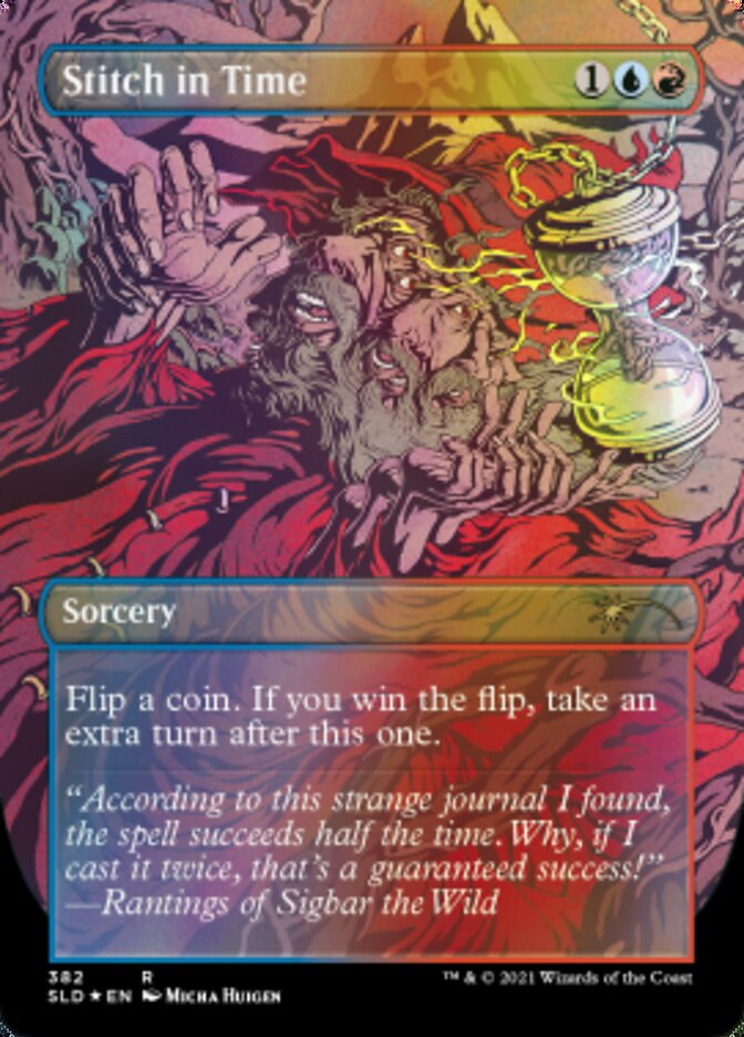 Stitch in Time // Stitch in Time (Borderless) [Secret Lair Drop Series] | Exor Games Bridgewater