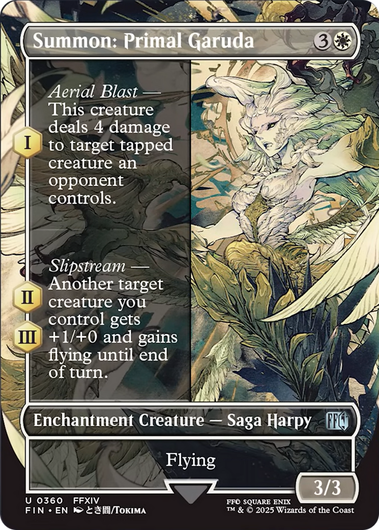 Summon: Primal Garuda (Borderless) [FINAL FANTASY] | Exor Games Bridgewater