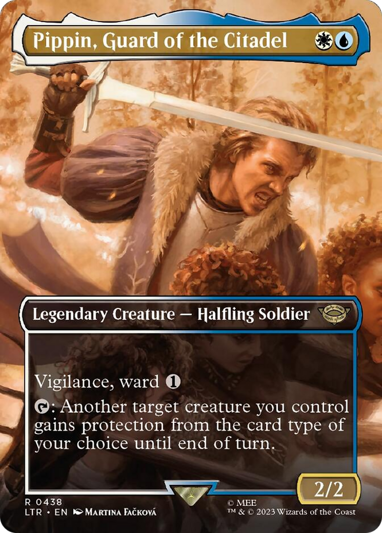 Pippin, Guard of the Citadel (Borderless Alternate Art) [The Lord of the Rings: Tales of Middle-Earth] | Exor Games Bridgewater