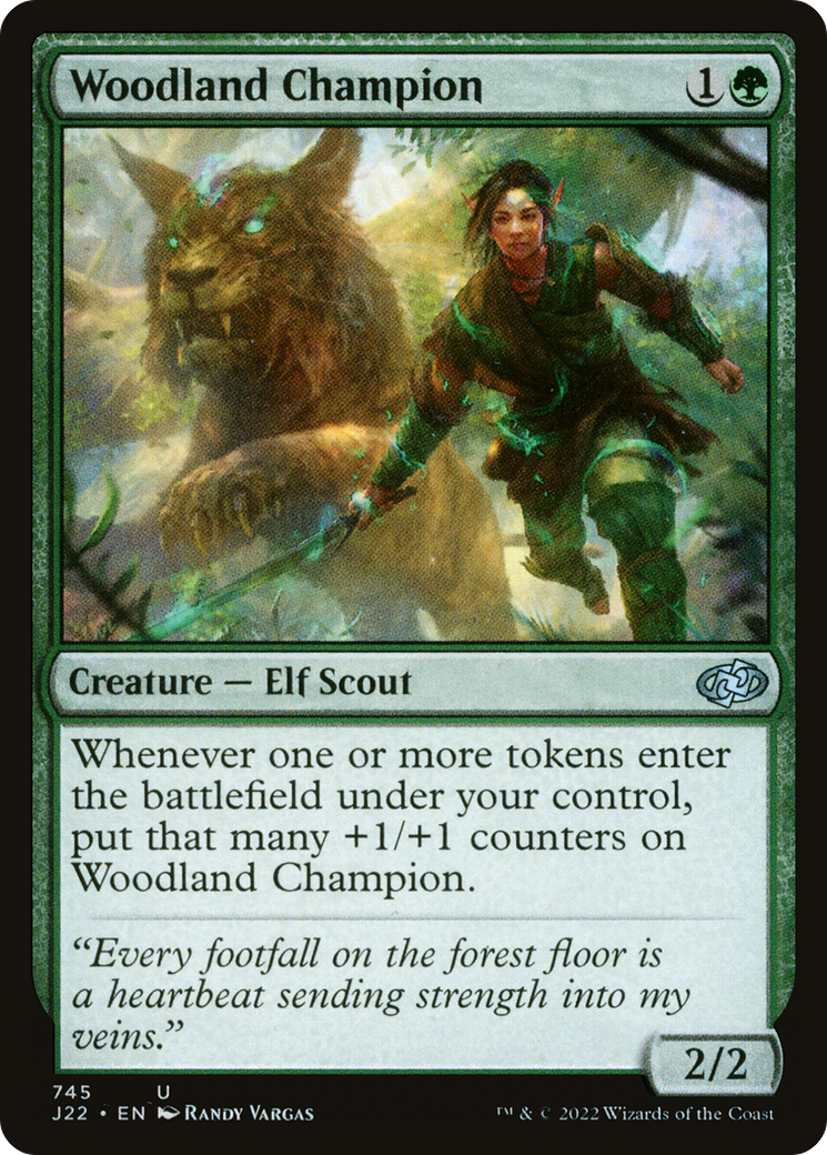 Woodland Champion [Jumpstart 2022] | Exor Games Bridgewater