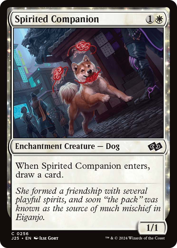 Spirited Companion [Foundations Jumpstart] | Exor Games Bridgewater