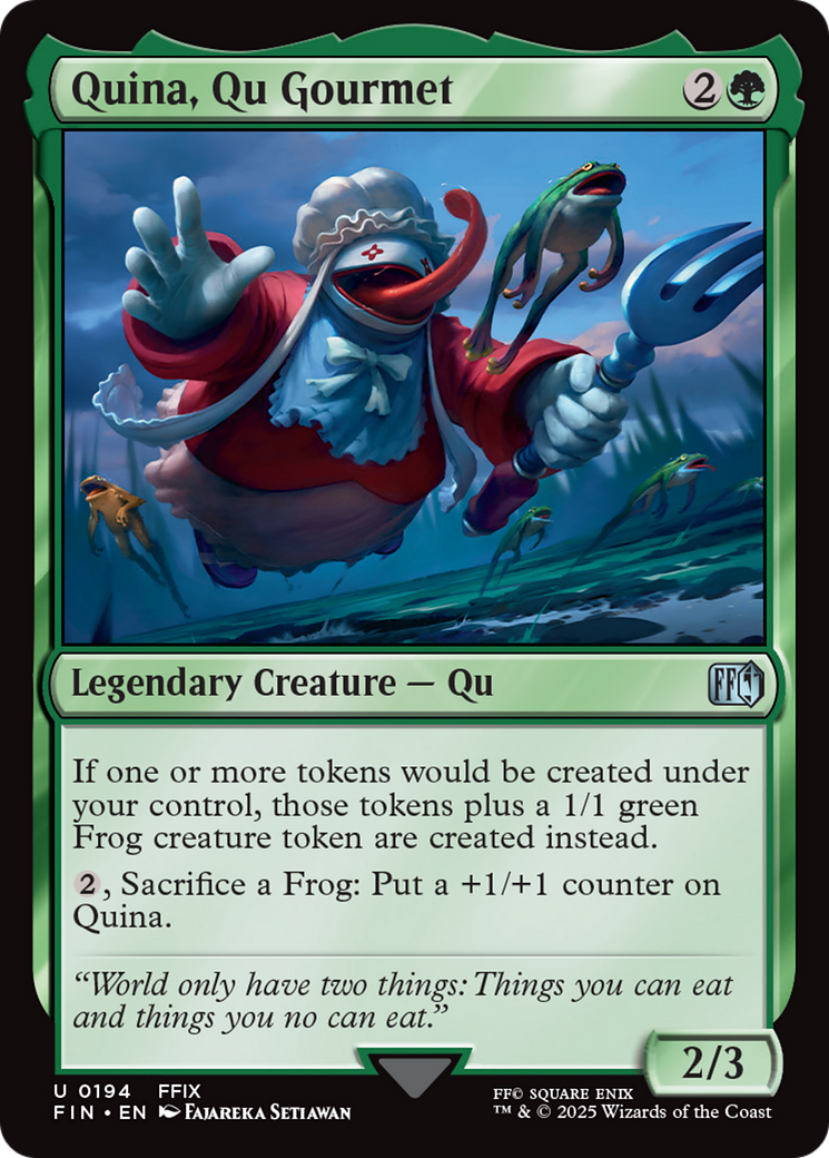 Quina, Qu Gourmet [FINAL FANTASY] | Exor Games Bridgewater
