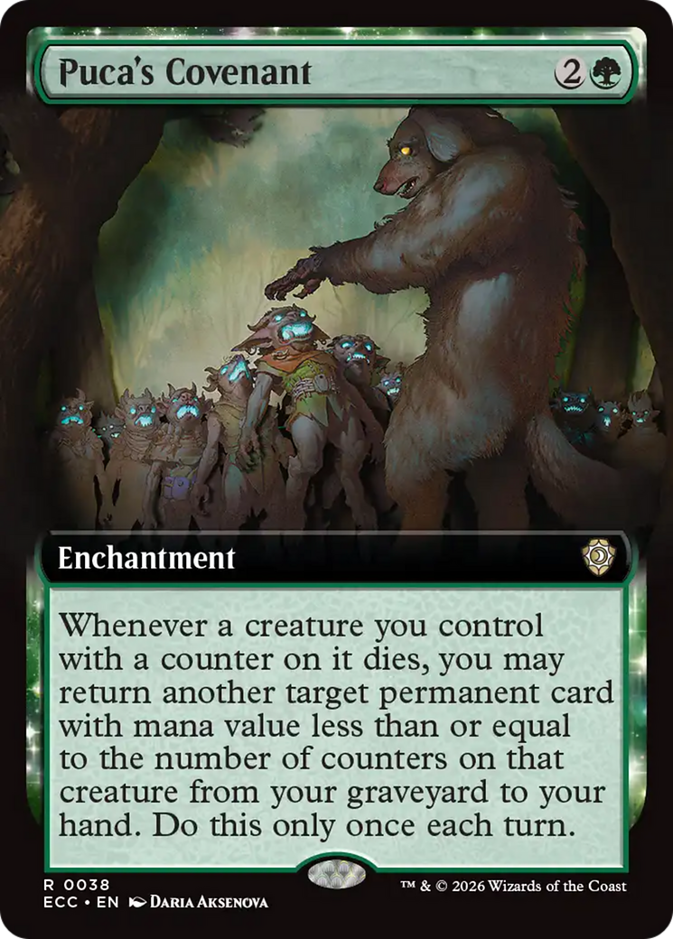 Puca's Covenant (Extended Art) [Lorwyn Eclipsed Commander] | Exor Games Bridgewater
