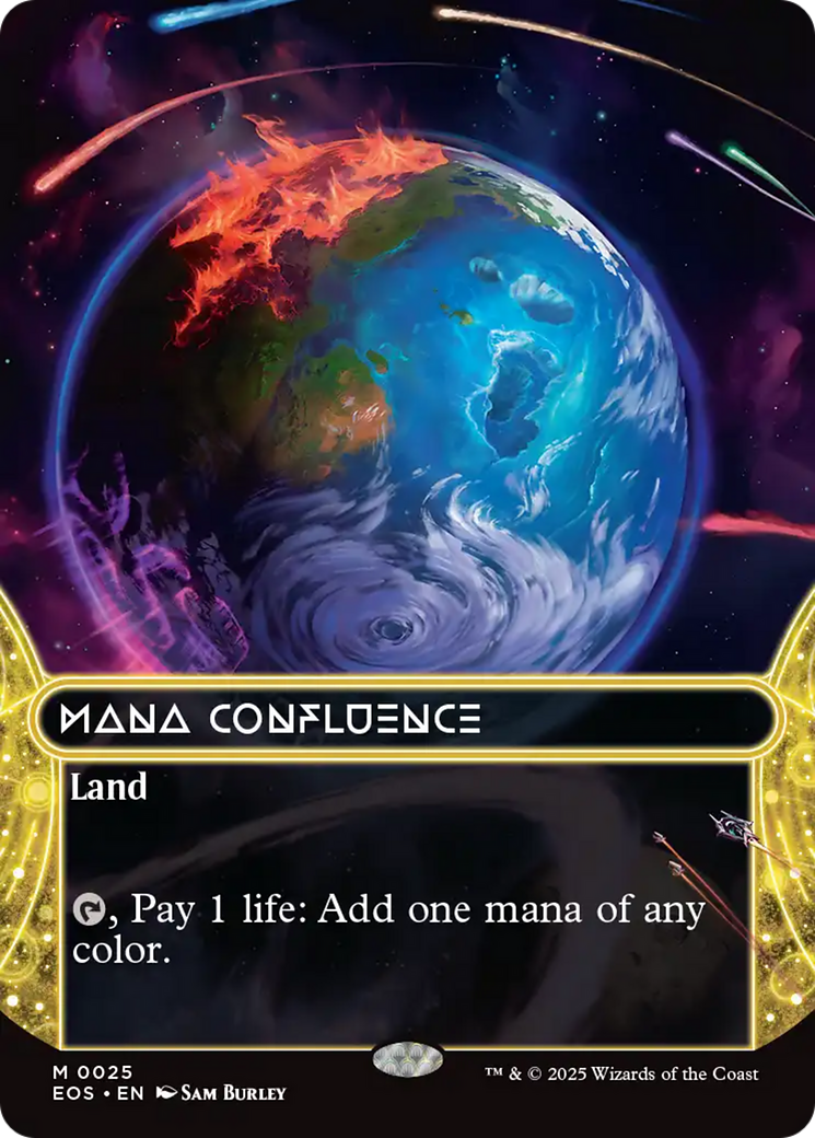 Mana Confluence (0025) (Borderless) [Edge of Eternities: Stellar Sights] | Exor Games Bridgewater