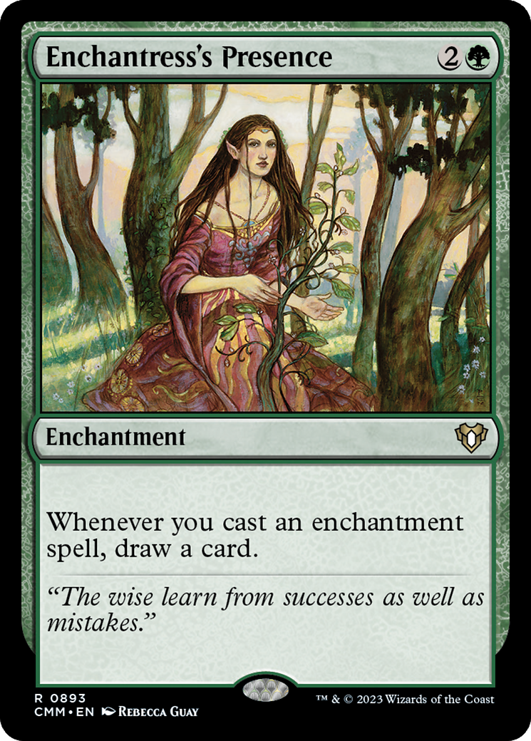Enchantress's Presence [Commander Masters] | Exor Games Bridgewater