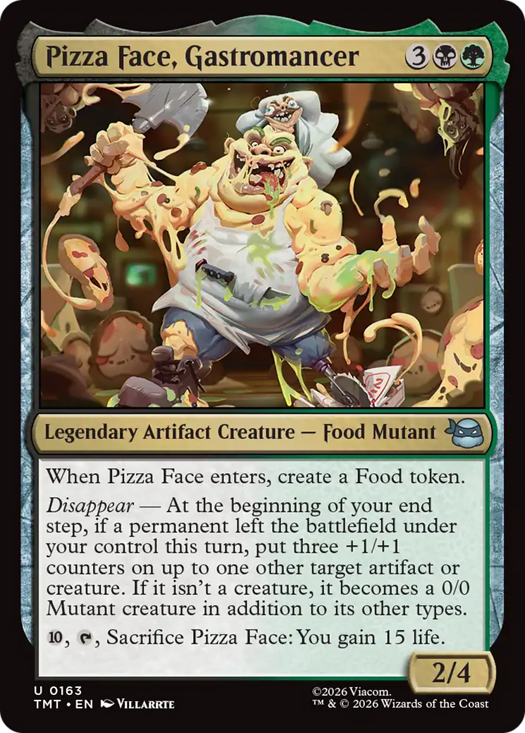 Pizza Face, Gastromancer [Teenage Mutant Ninja Turtles] | Exor Games Bridgewater