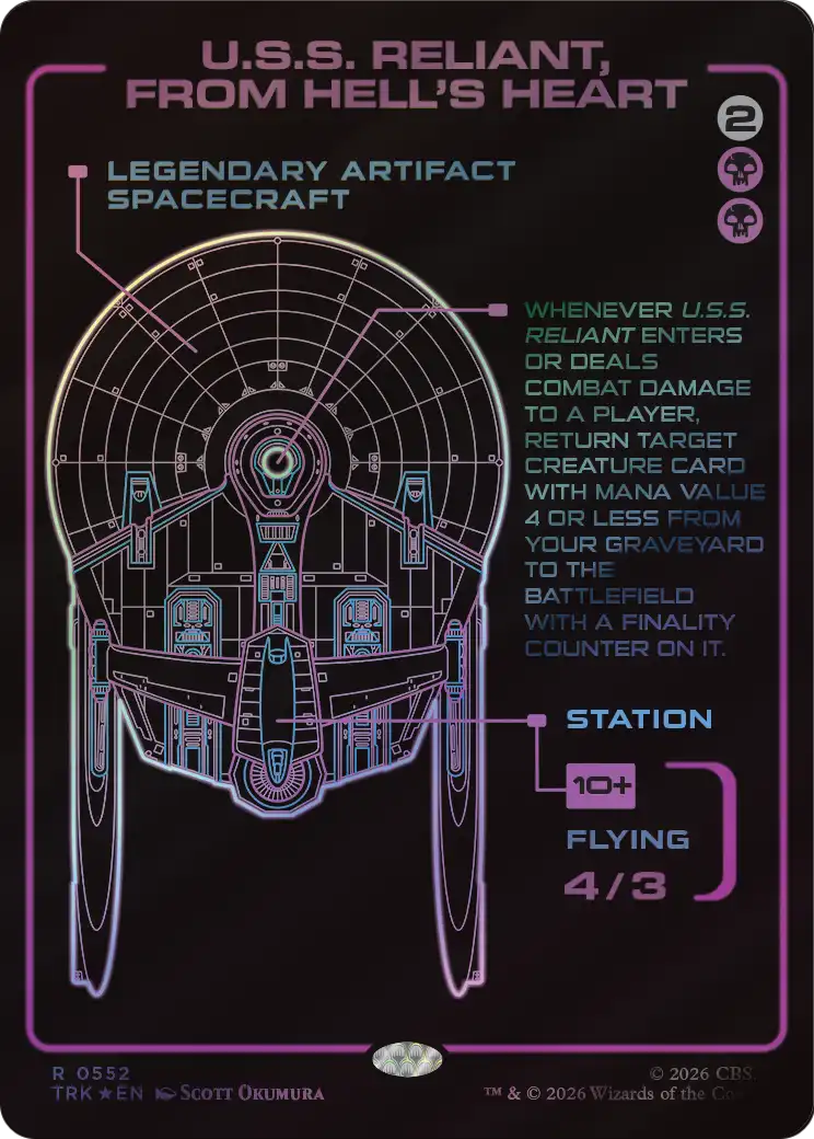U.S.S. Reliant, From Hell's Heart (Showcase) [Star Trek] | Exor Games Bridgewater