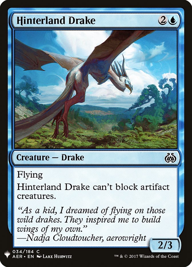 Hinterland Drake [Mystery Booster] | Exor Games Bridgewater