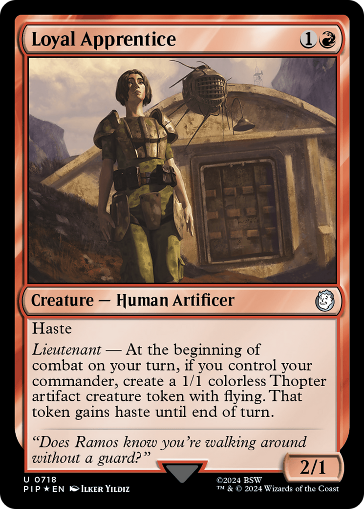 Loyal Apprentice (Surge Foil) [Fallout] | Exor Games Bridgewater