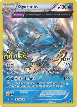 Gyarados (XY60) (Staff) [XY: Black Star Promos] | Exor Games Bridgewater