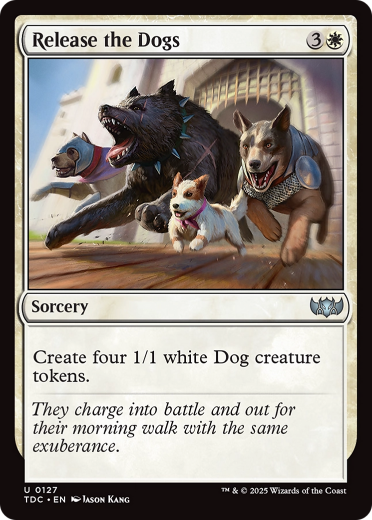 Release the Dogs [Tarkir: Dragonstorm Commander] | Exor Games Bridgewater