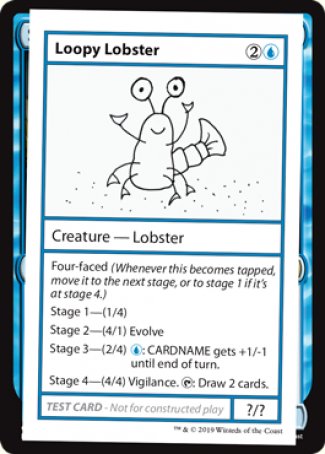Loopy Lobster (2021 Edition) [Mystery Booster Playtest Cards] | Exor Games Bridgewater